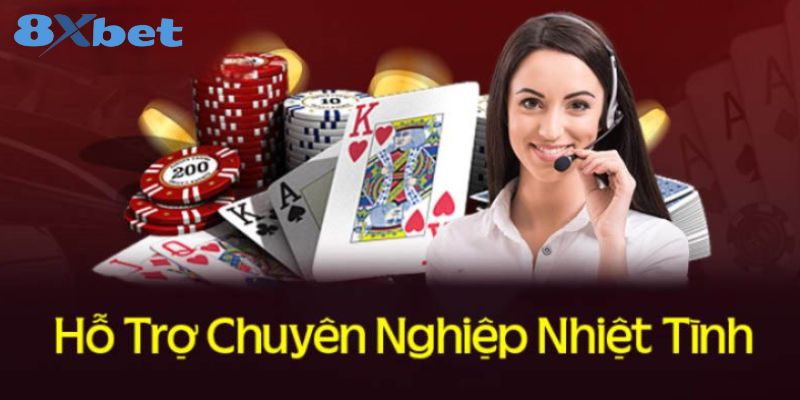Dịch vụ chăm sóc khách hàng 8XBET được đánh giá cao